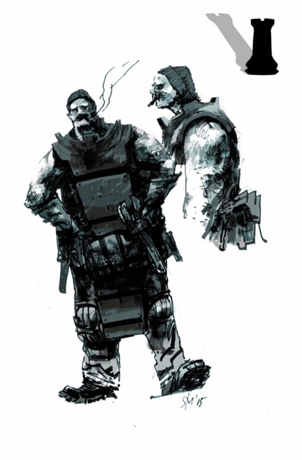 The Rook from The Looking Glass Wars Graphic Novel Crossfire