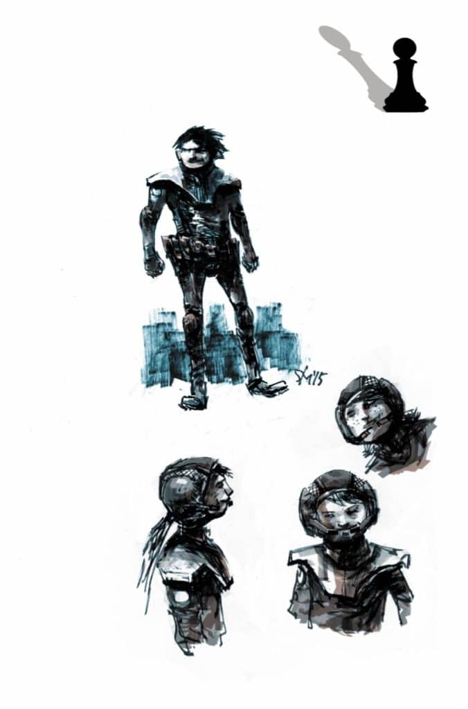 The Pawn from The Looking Glass Wars Graphic Novel Crossfire