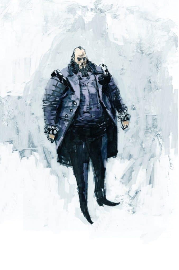 The Rook from The Looking Glass Wars in casual wear