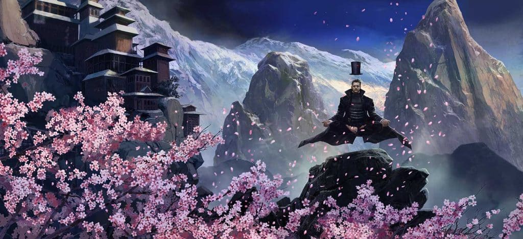 Cover illustration by artist Vincent Proce for the graphic novel "Zen of Wonder" by Frank Beddor and Liz Cavalier.